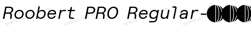 Roobert PRO Regular字体转换